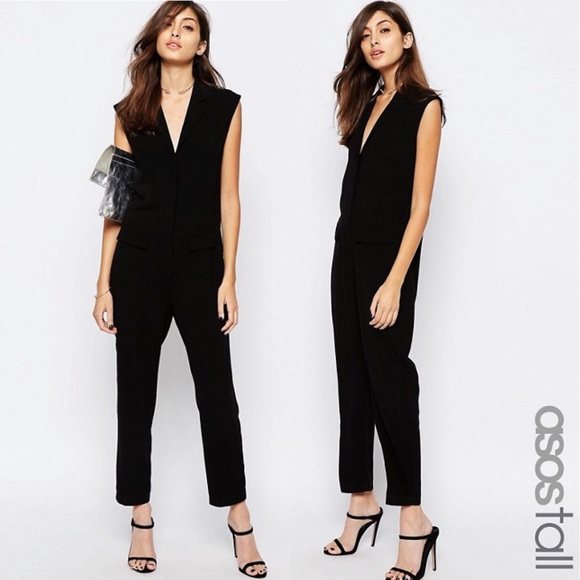 asos tuxedo jumpsuit